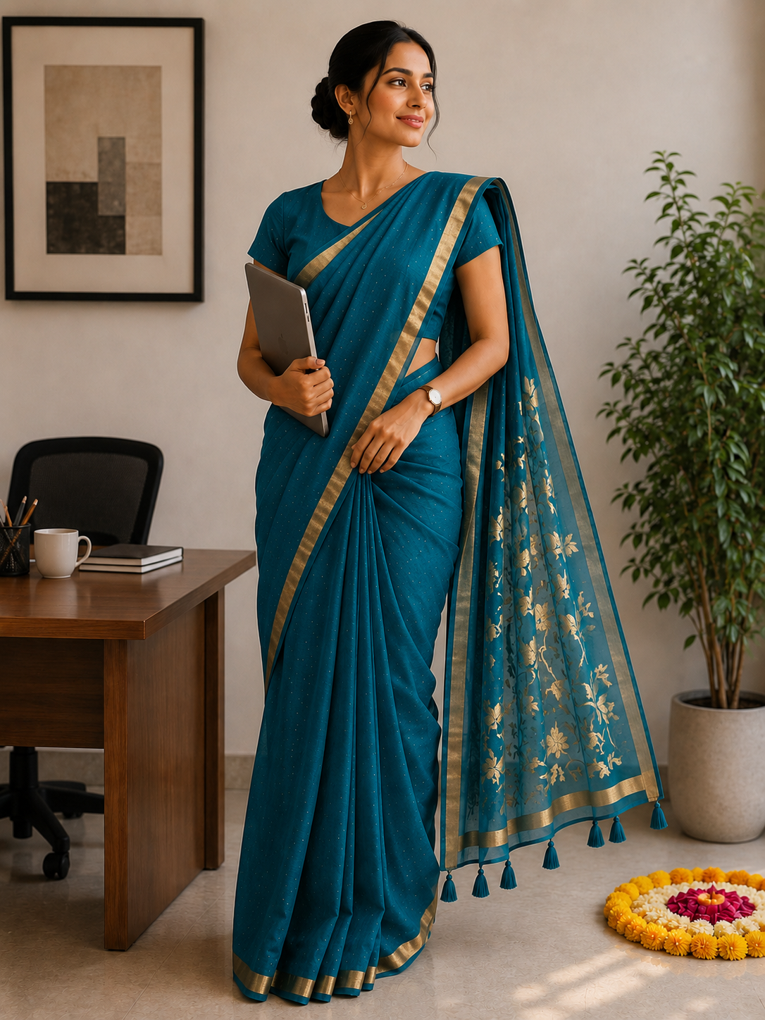Office wear Sarees